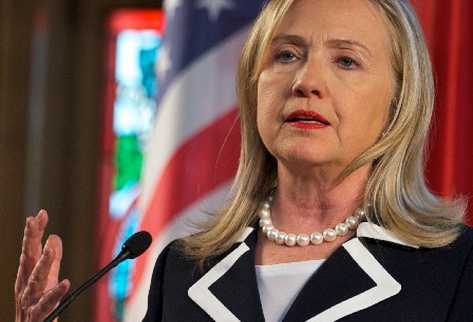 ASSAD CON LA VIEJA CANTINELA Y HILLARY CON LA NUEVA