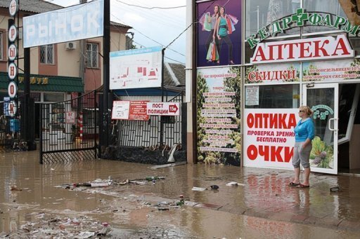 MUERTES A CAUSA DE LAS LLUVIAS EN RUSIA