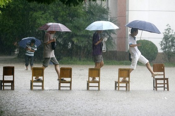 LLUVIAS TORRENCIALES EN CHINA
