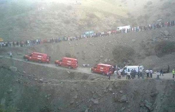 GRAVE ACCIDENTE EN MARRUECOS
