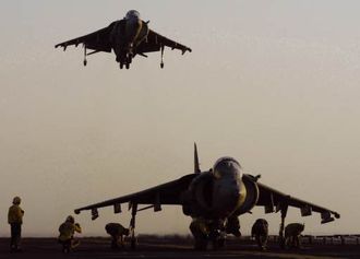 LA ISAF PIERDE 6+2 HARRIER EN LA BASE DE HARRY