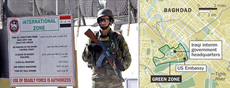 ATENTADO EN LA ZONA M&Aacute;S SEGURA DE BAGDAD