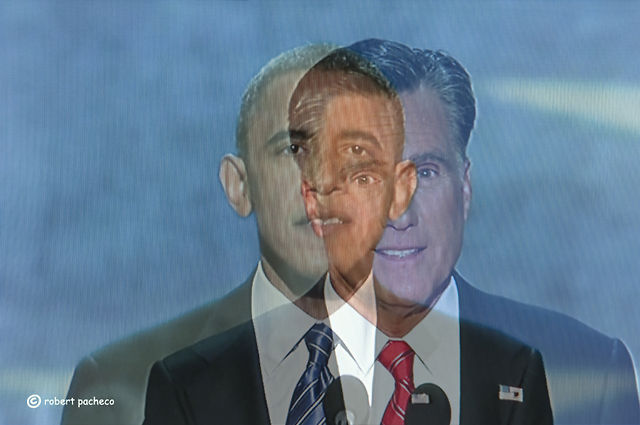 PRIMER DUELO OBAMA vs. ROMNEY