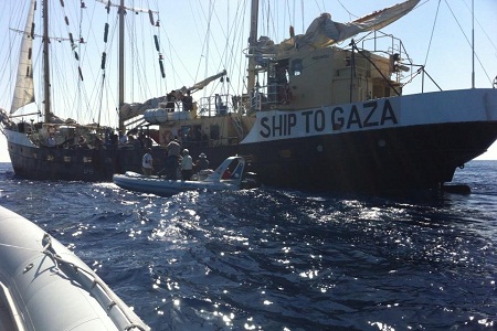 LA 'FLOTILLA DE LA LIBERTAD' NUEVAMENTE DESVIADA