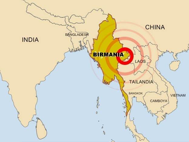 SEÍSMO EN BIRMANIA