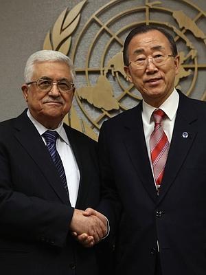 BAN KI-MOON HABLA CON SENSATEZ DE PALESTINA
