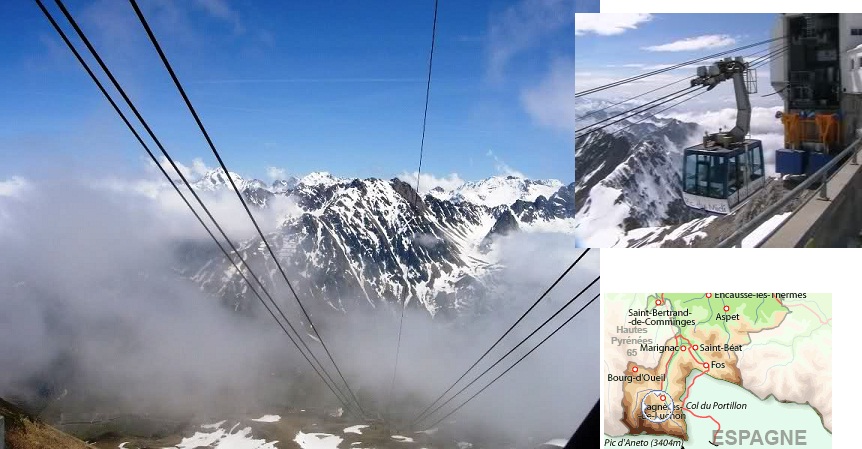 MULTITUDINARIO E IMPROVISADO RAPPEL EN EL PIRINEO