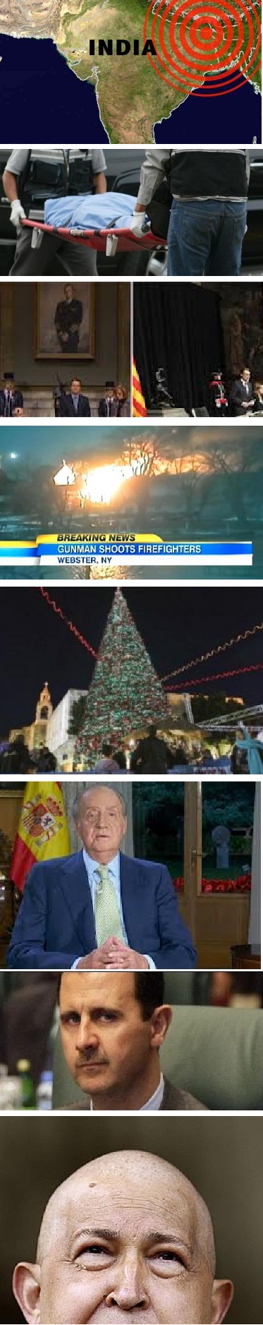 BREVES EXPR&Eacute;SS NEWS DE LA NOCHE BUENA DEL 2012