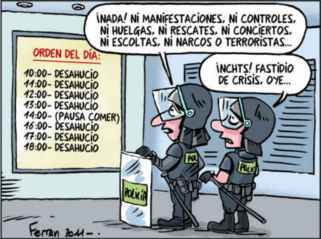 DESAHUCIOS: EL DRAMA DIARIO ESPAÑOL