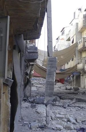 ATAQUE DE ASSAD A BASTIONES REBELDES
