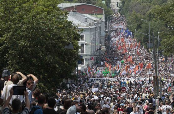 MOSCÚ: LA MARCHA DE LOS MILLONES