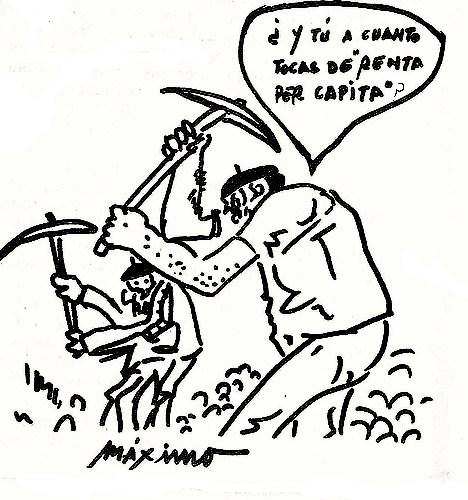 DE CABEZA CON LA RENTA PER CÁPITA