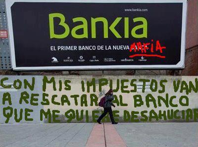 LA SITUACIÓN CON BANKIA ES PINTORESCA