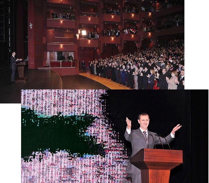 BASHAR AL-ASSAD EST&Aacute; M&Aacute;S QUE VISTO