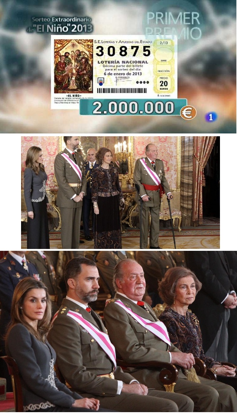 LOTERIA DEL NI&Ntilde;O Y PASCUA MILITAR EN ESPA&Ntilde;A