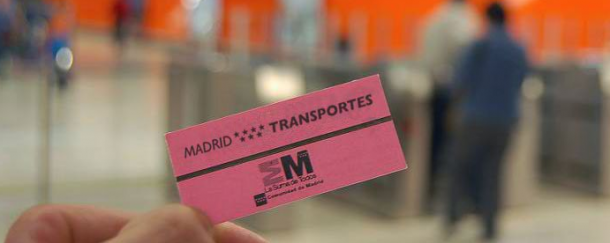 SUBE EL TRANSPORTE EN MADRID