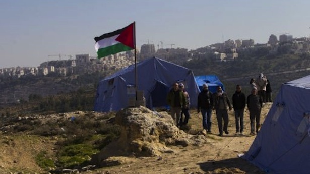 NUEVO CAMPAMENTO PALESTINO DESMANTELADO