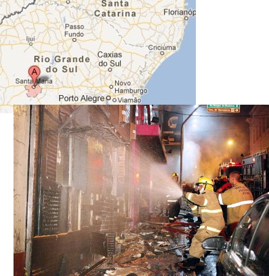 TRAGEDIA EN DISCOTECA BRASILEIRA