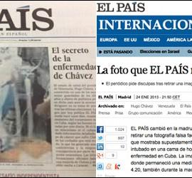 VENEZUELA AMENAZA CON DEMANDAR A &ldquo;EL PAIS&rdquo;