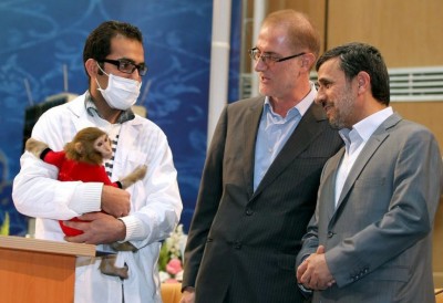 AHMADINEYAD QUIERE SER COMO EL MONO