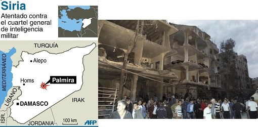 EN SIRIA CONTIN&Uacute;AN LOS DRAMAS
