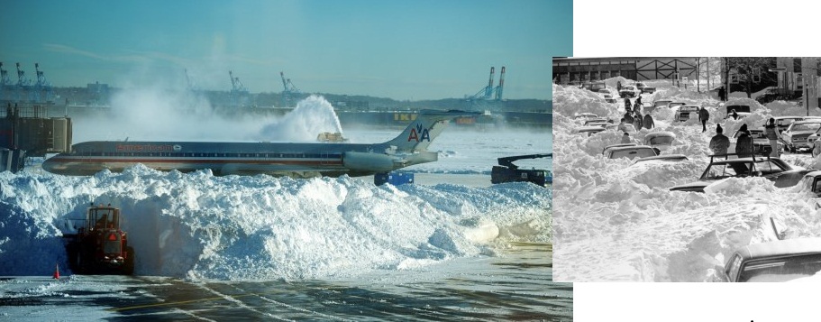 IMPRESIONANTE TORMENTA DE NIEVE Y VIENTO EN EEUU