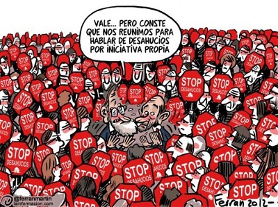 PP Y PSOE SE PONEN DE ACUERDO FRENTE A LOS DESAHUCIOS
