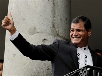 CORREA SE DISPONE A GANAR
