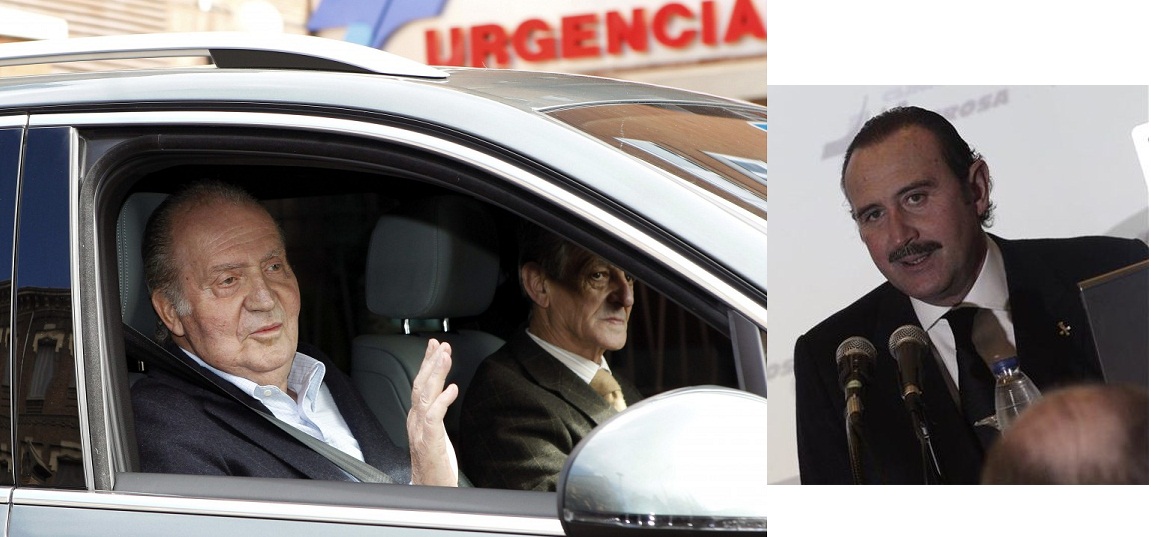 EL REY SALE DEL HOSPITAL SIN MOLESTIAS NI DOLORES