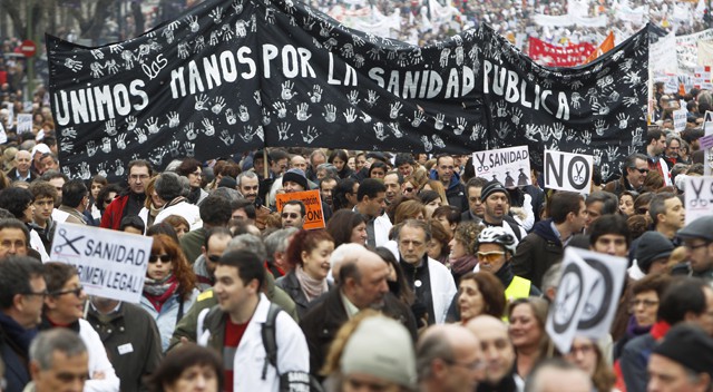 MAREA BLANCA EN MADRID