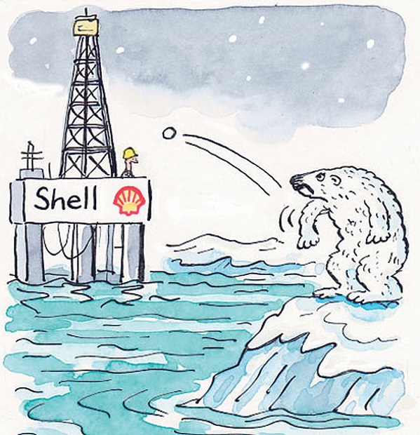 LA SHELL SE VA DE ALASKA