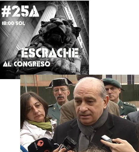 POL&Eacute;MICA EN LA CONVOCATORIA 25-A &lsquo;ASEDIA EL CONGRESO&rsquo;