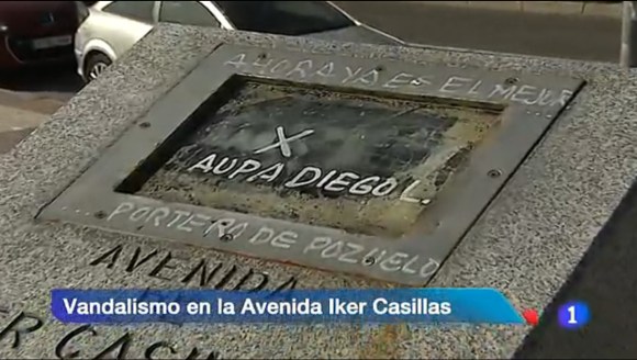 ATAQUE CONTRA IKER CASILLAS