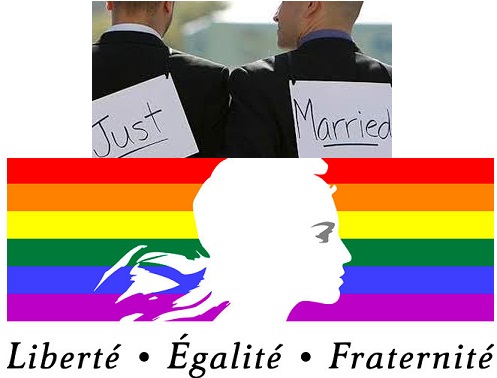 ALEGRÍA ENTRE LOS HOMOSEXUALES FRANCESES