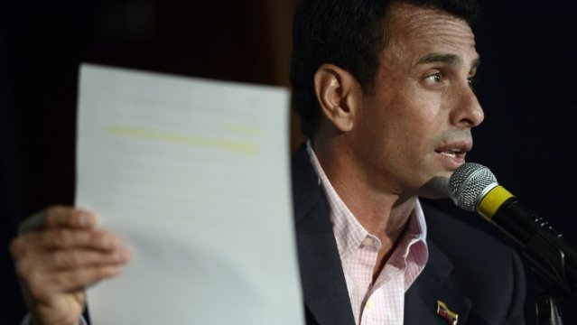 TERMINA EL PLAZO DADO POR CAPRILES AL CNE