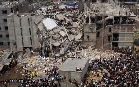 A PROPÓSITO DEL DERRUMBE DE UN EDIFICIO EN BANGLADESH