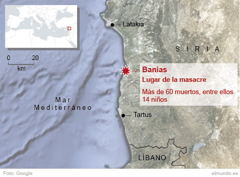 OFENSIVA EN LA CIUDAD SIRIA DE BANIAS CONTRA SUNÍES