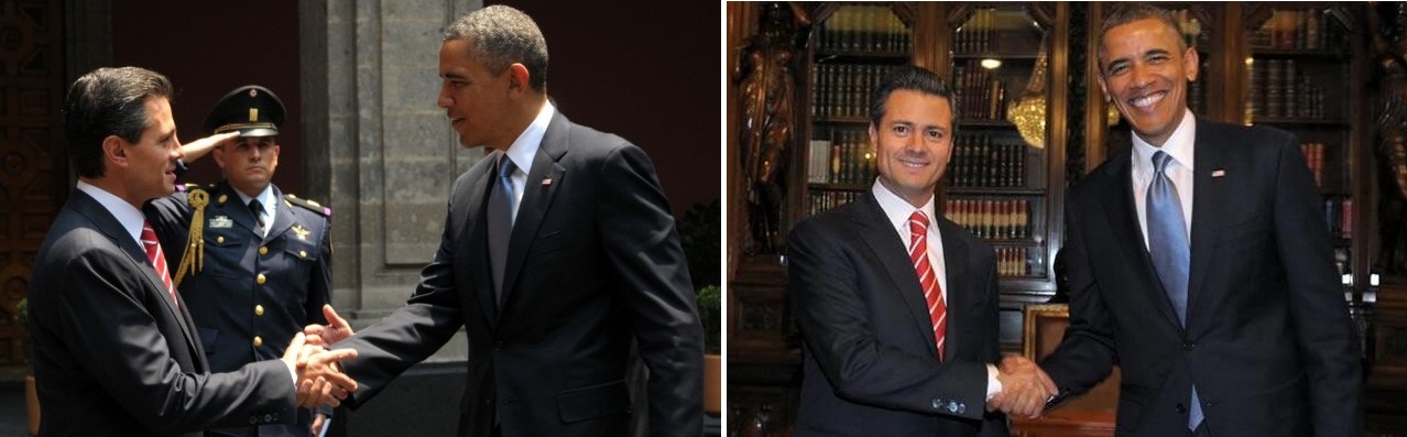 EL MONTAJE DE OBAMA Y PEÑA NIETO