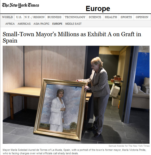 ESPAÑA Y LA CORRUPCIÓN EN EL NEW YORK TIMES