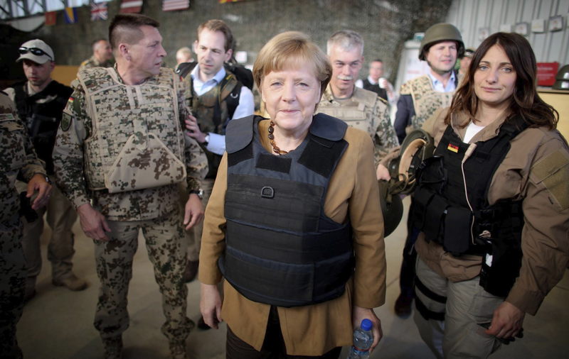 ÁNGELA MERKEL EN AFGANISTÁN
