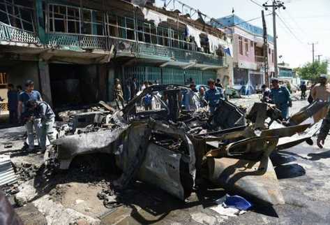 BRUTAL ATENTADO EN KABUL CONTRA EEUU