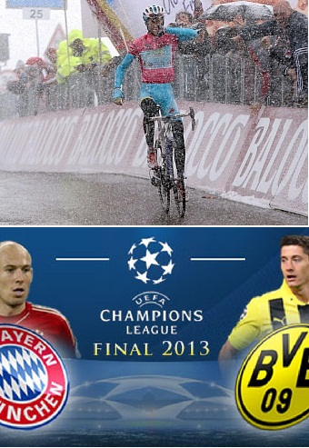 EXPRÉSS NEWS DEPORTIVAS: CICLISMO Y FÚTBOL