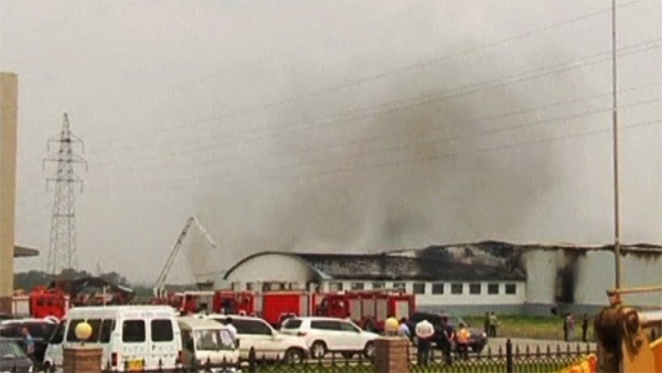 INCENDIO MORTAL EN UN MATADERO CHINO