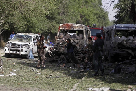 ATENTADO EN ZONA DIPLOMÁTICA DE KABUL