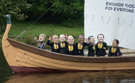 EN EL G8 NO SE PONEN DE ACUERDO SOBRE ASSAD