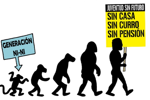 CIFRAS DEMOLEDORAS SOBRE LA JUVENTUD ESPAÑOLA