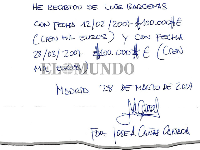 CASO BÁRCENAS: LO QUE USTEDES QUIERAN