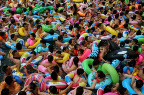 OLA DE CALOR EN SHANGHÁI
