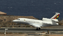 EL AVIÓN DE EVO MORALES YA PARTE DESDE CANARIAS