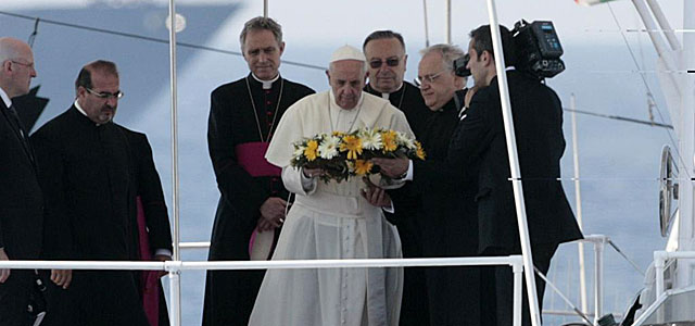 OMILÍA MUY POPULISTA PERO MUY OPORTUNA DEL PAPA